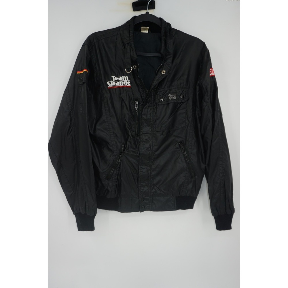 Vintage Simpson Team Strange Engineering Racing Jacket Nylon 80s Men's Large